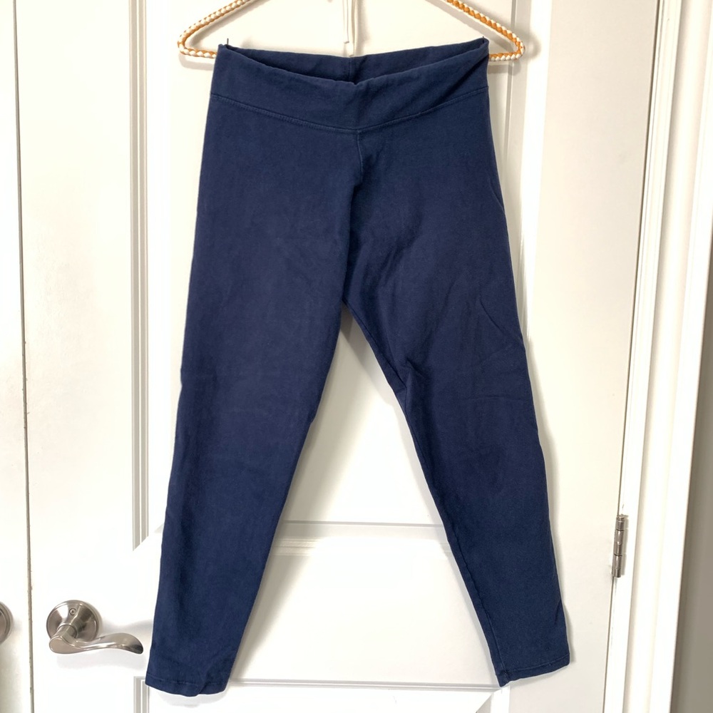 Blue leggings
